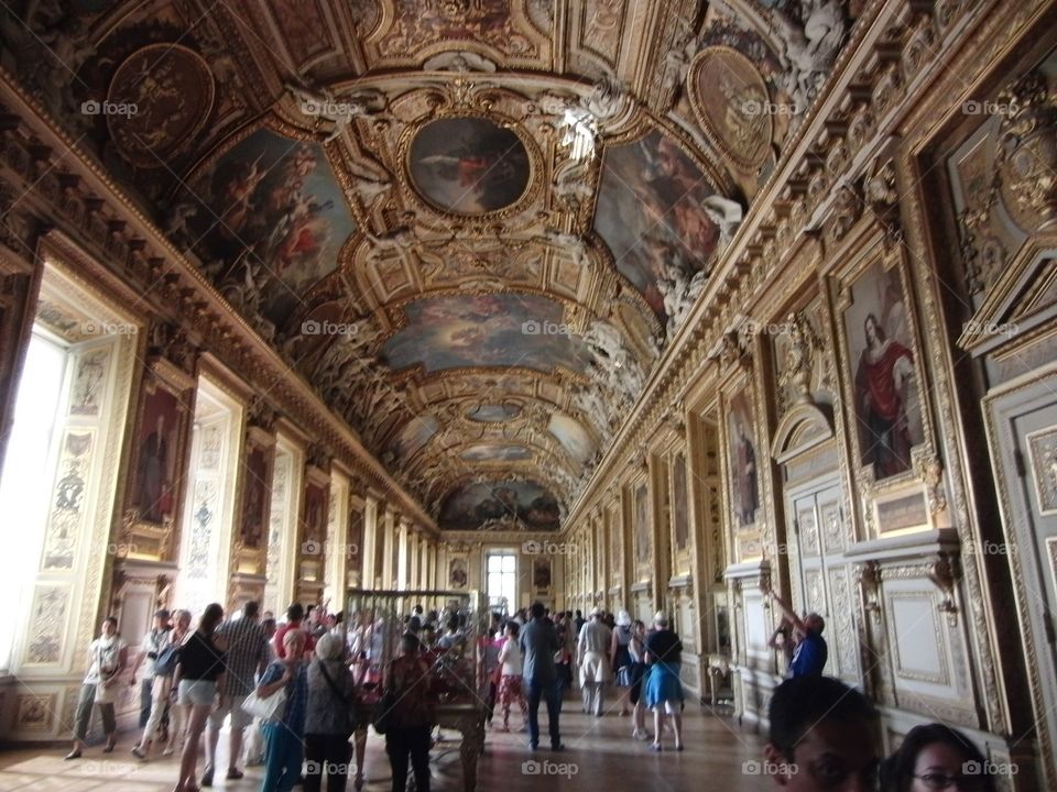 Louvre ceiling