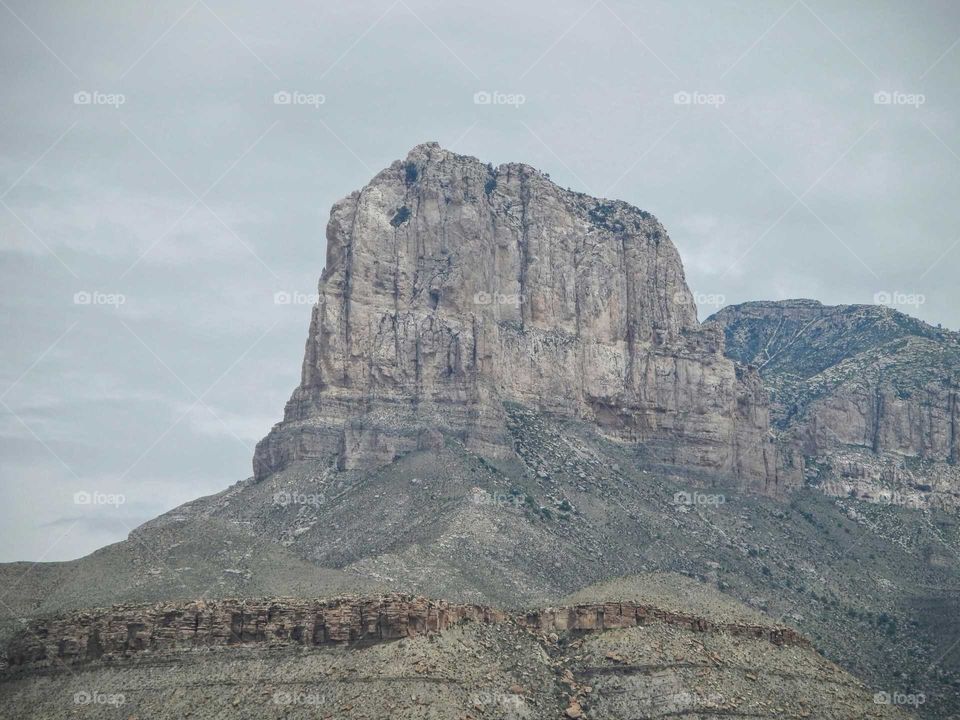 El Capitan Mountain in the Guadalupe Mountains