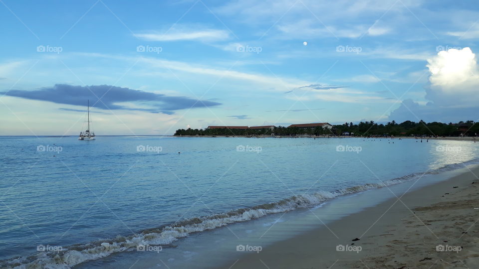 Pasikuda Beach in Sri lanka .