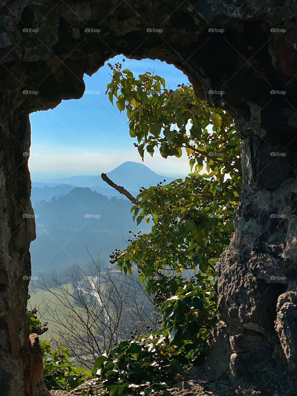 Lookin through a castle window of time