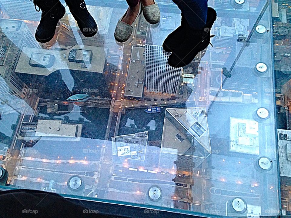 Willis Tower sky deck, Chicago