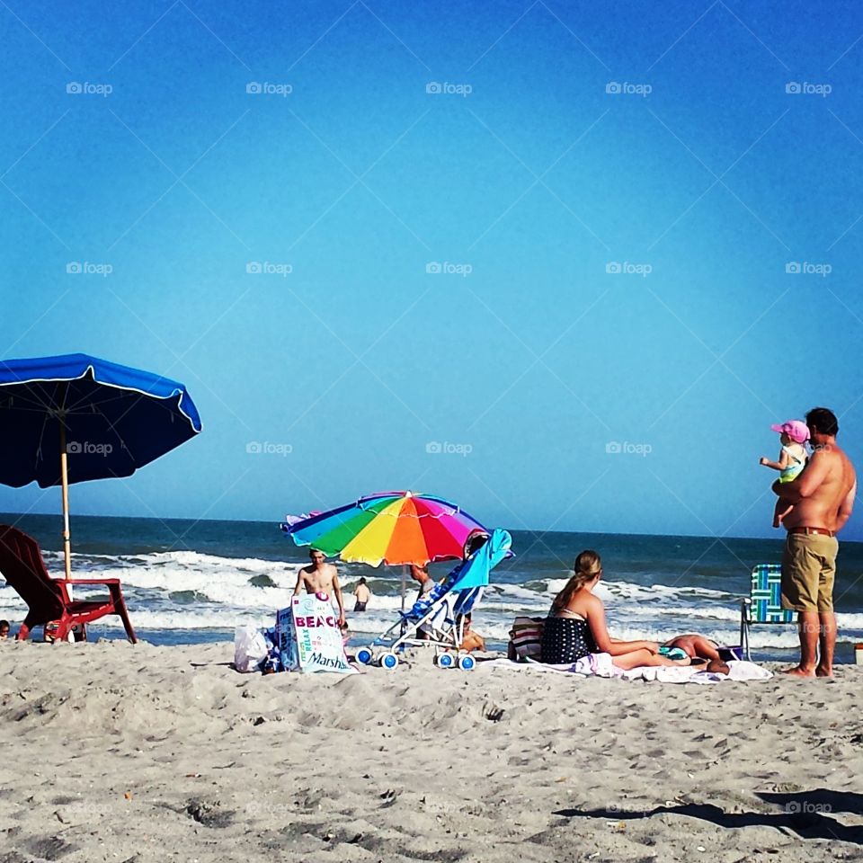 Beach Day. Cocoa Beach, Florida
