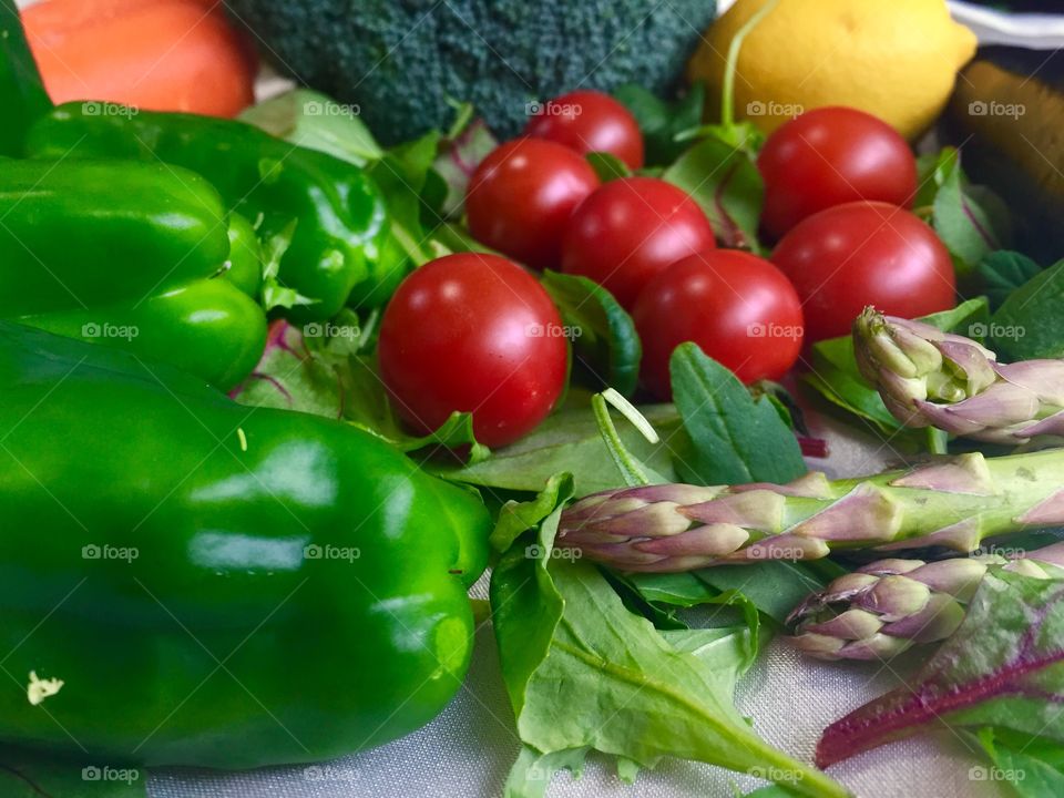 Healthy vegetables 