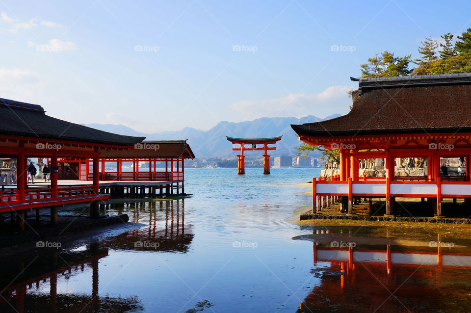 Japan. Istukushima shrine