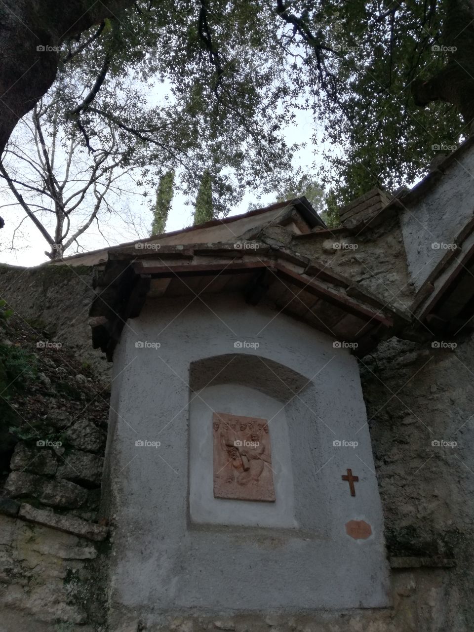 A stage of the Way of the Cross