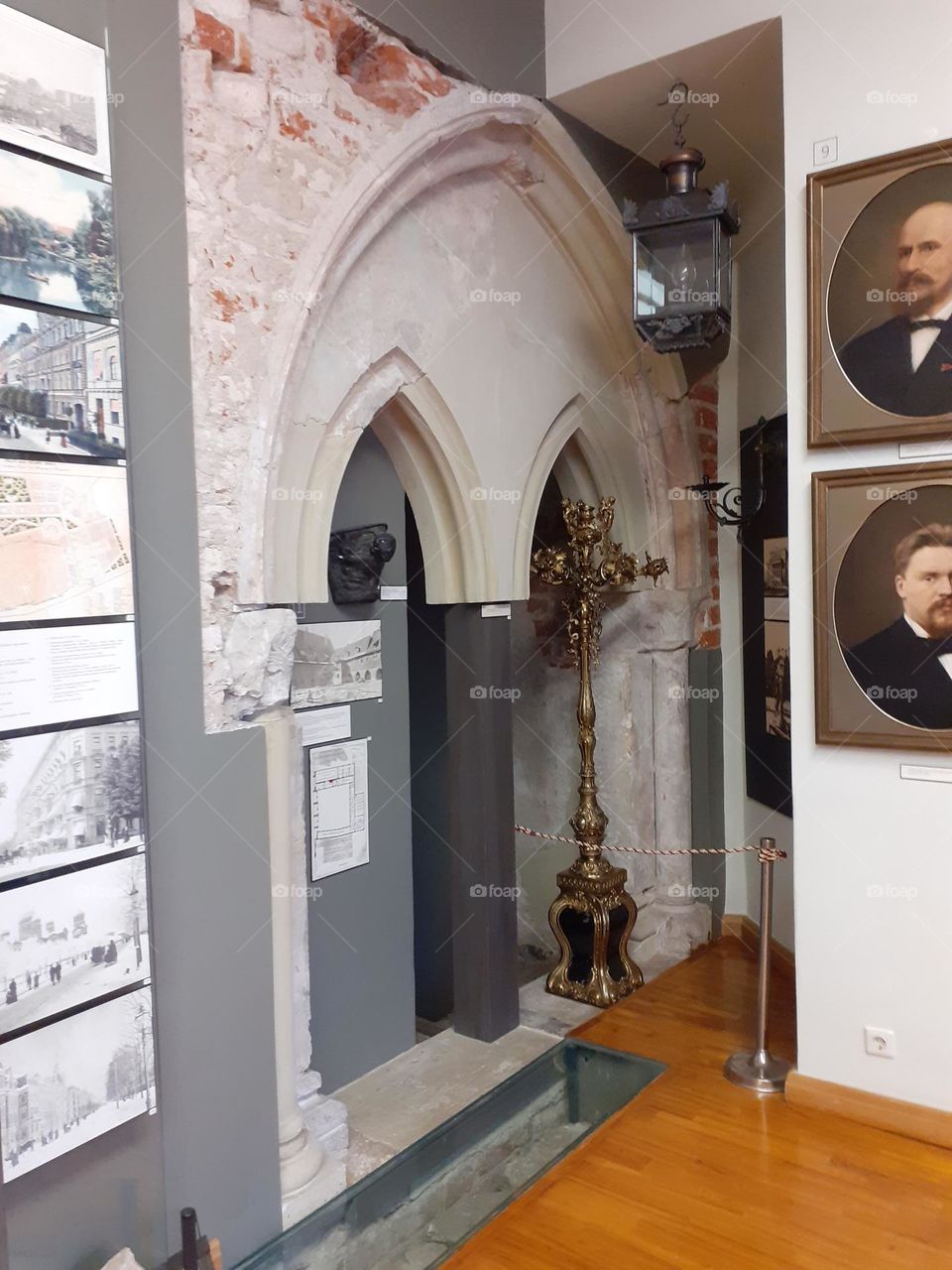 Коллекция светильников. Музей истории Риги