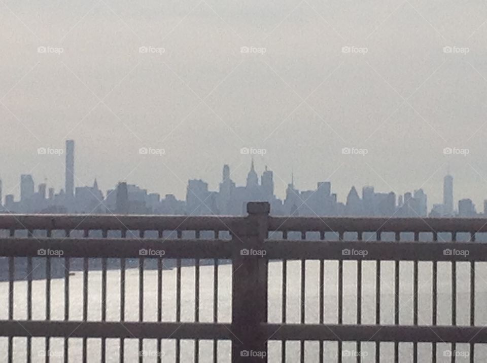 New York City from the Throgs Neck Bridge.