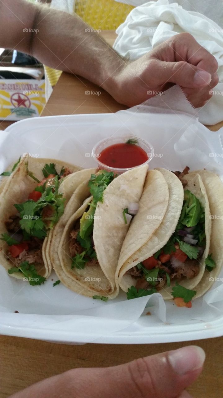 Three Tacos