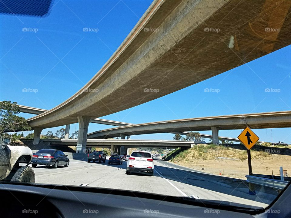 Criss Crossing Freeways