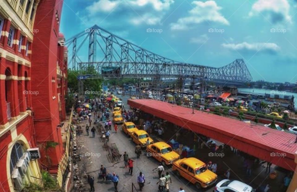 Kolkata Howrah bridge 