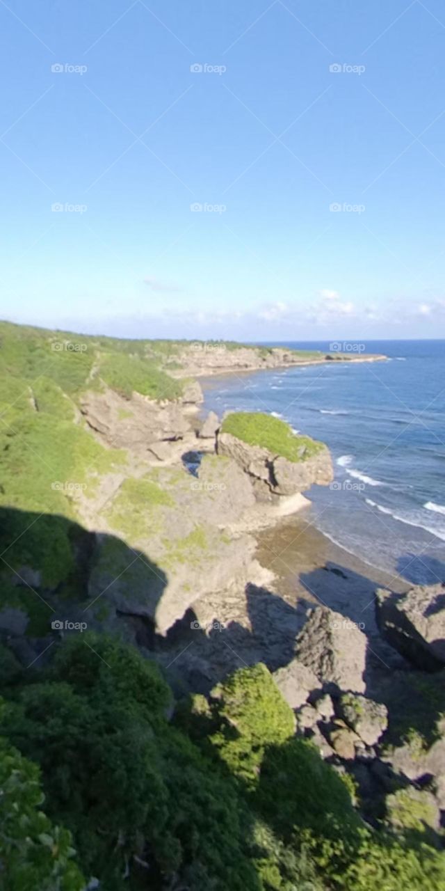 Dọc đường biển okinawa.