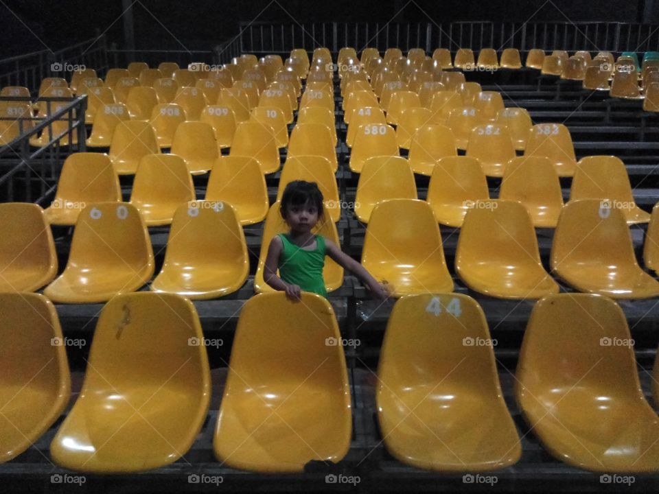 Seat, Stadium, Audience, Pottery, No Person
