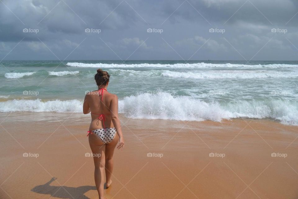 Beach ass walk