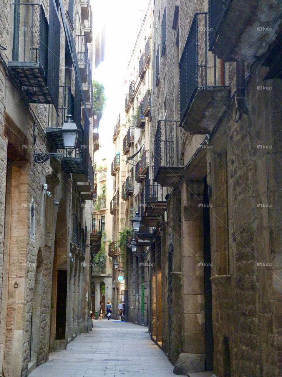 Streets of Barcelona 