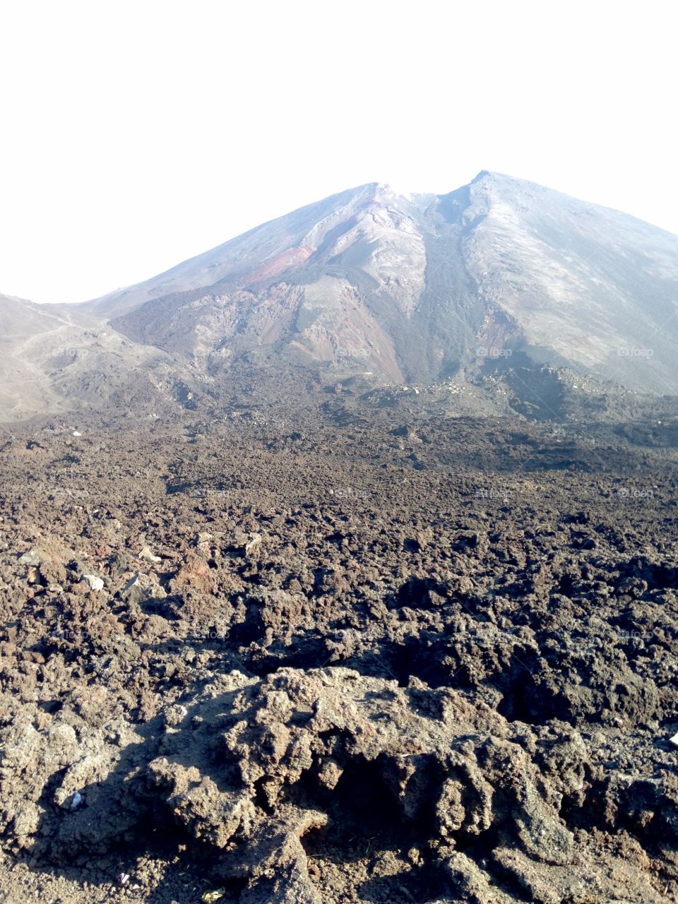 Amongst the rubble. Volcano Pacaya - Guatemala