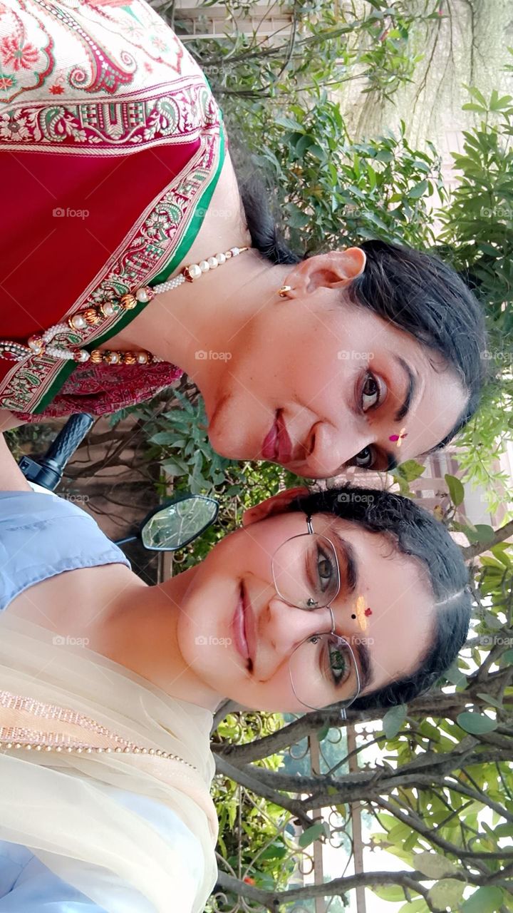 two beautiful's in one frame