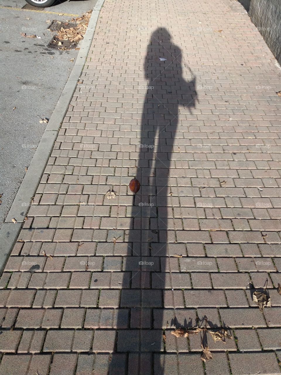 ombre e strada