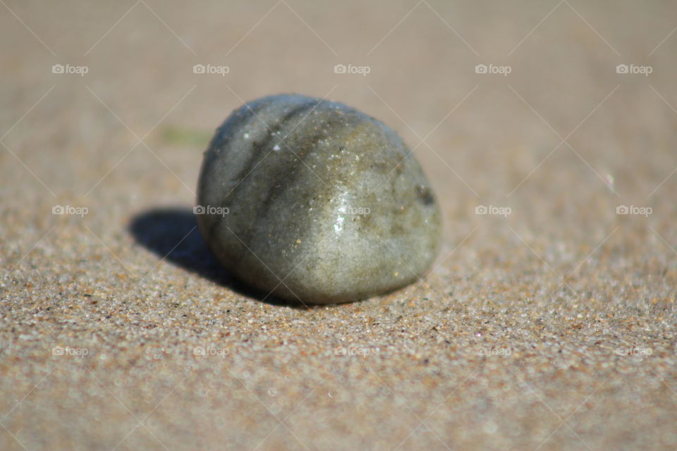 pebble of a scottish beach