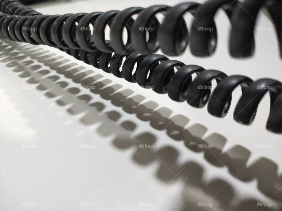 Shadows always gives a new definition for beauty, telephone wires multiplied it's look