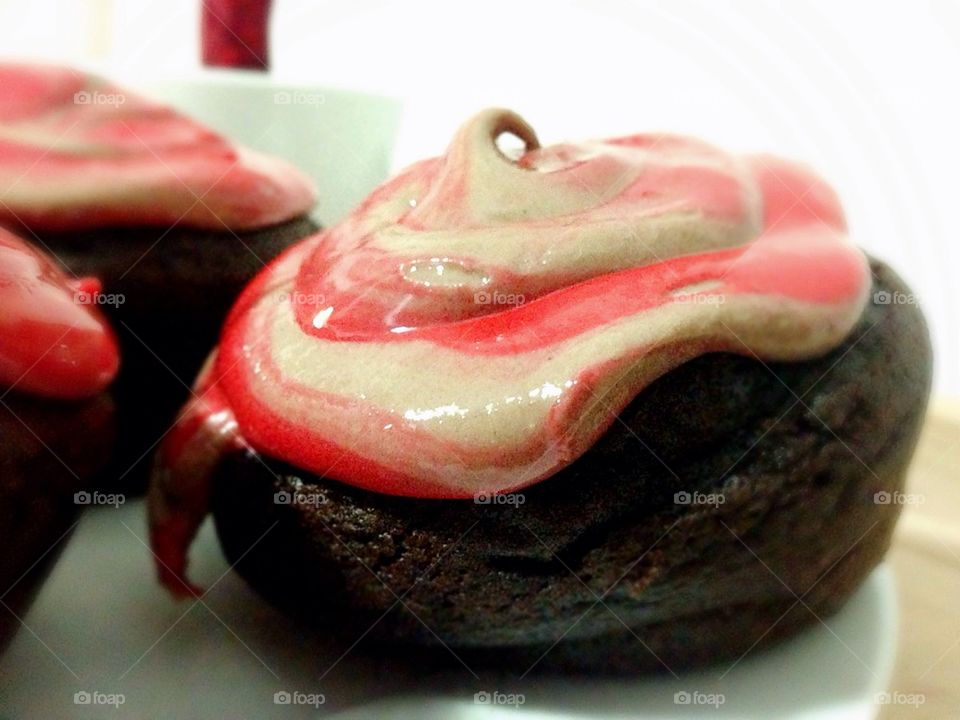 Dr Pepper Chocolate Cupcake