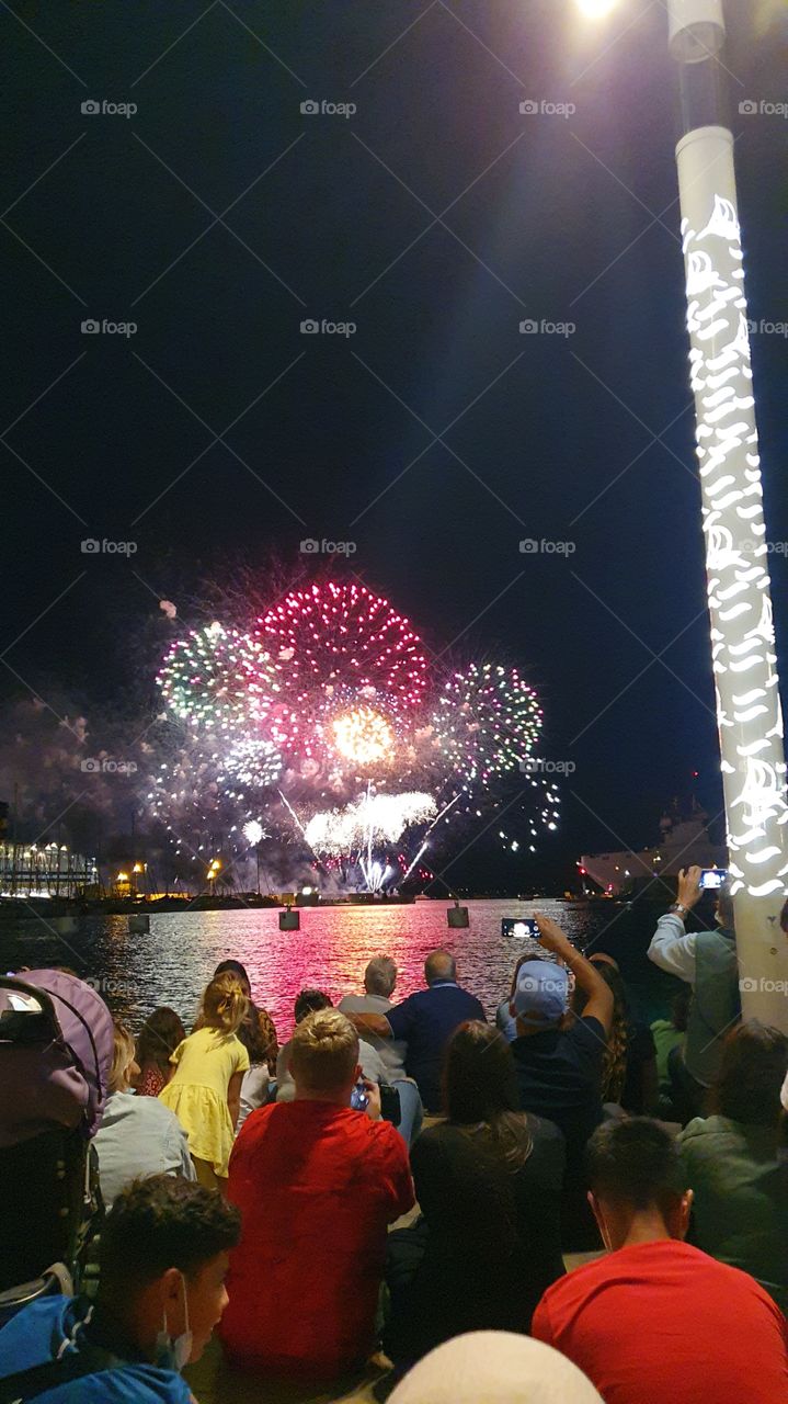 feux d'artifice