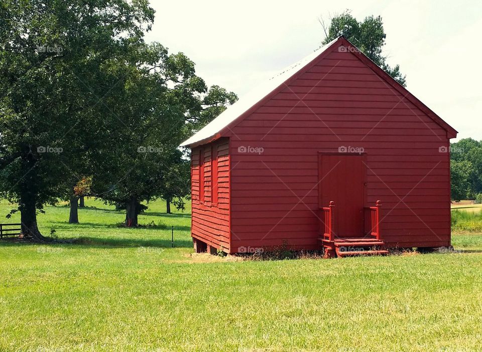 red shed