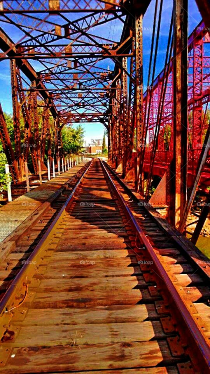 old train tracks