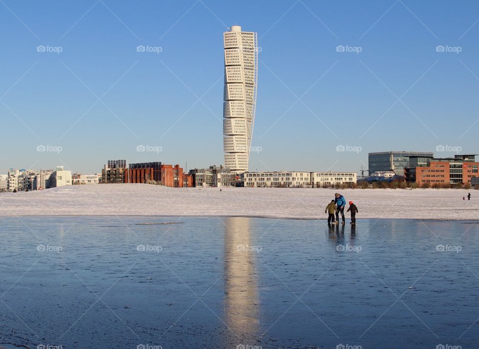 Winter in Malmö.