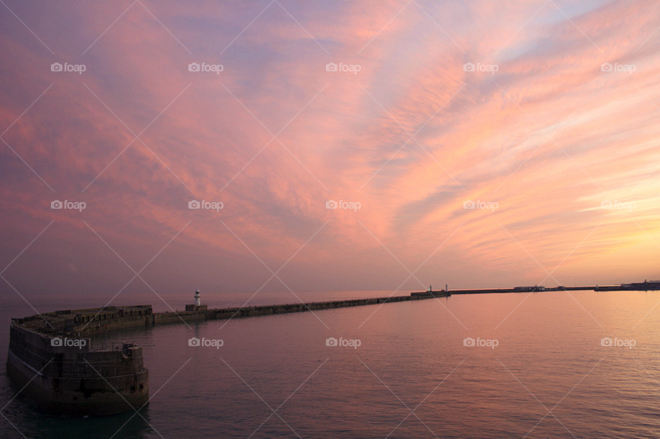 sea port harbour pier by leonbritton123