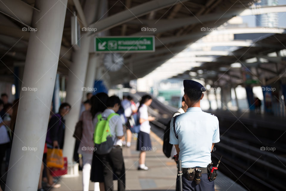 Security on the BTS station 