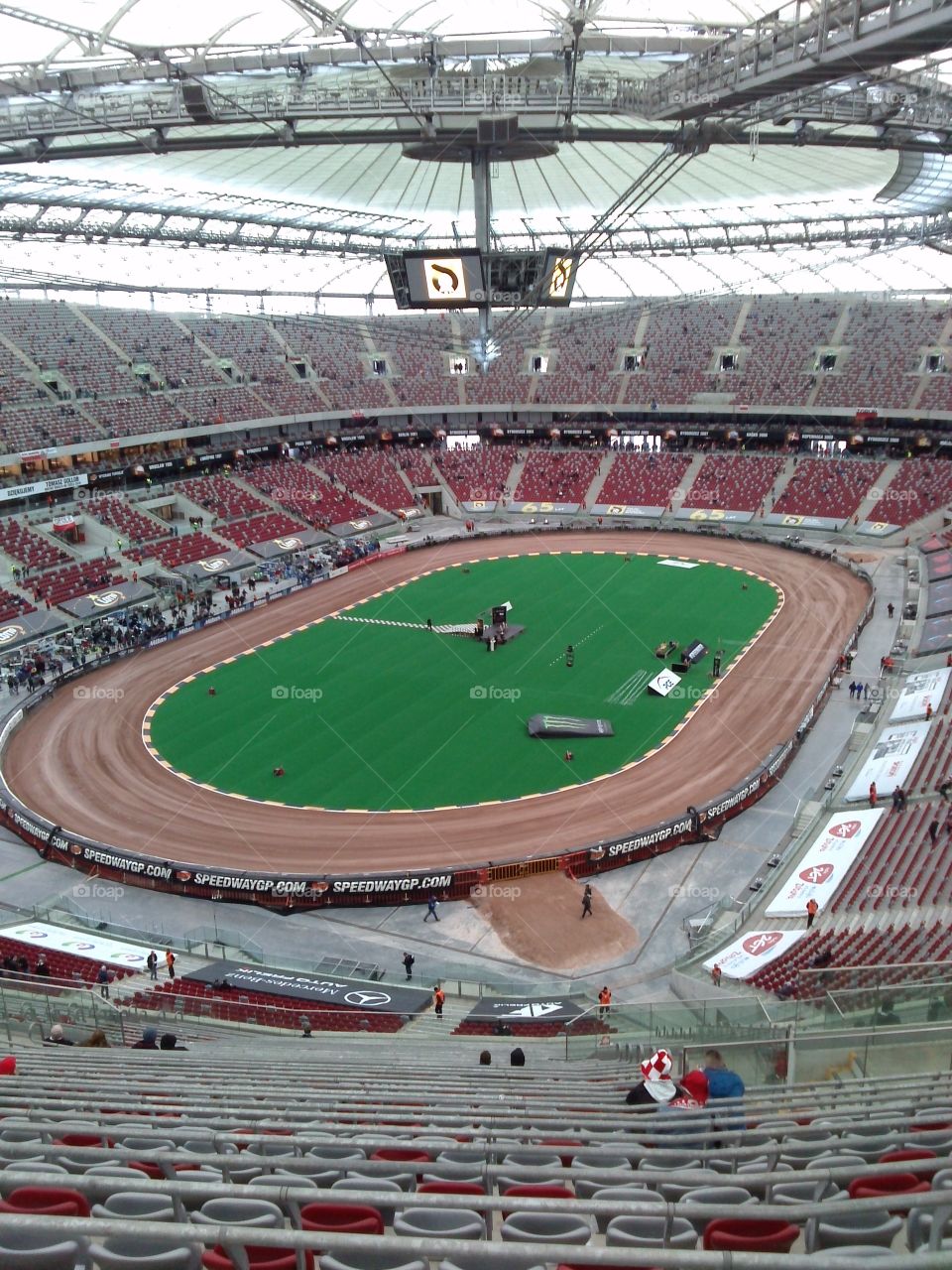 National Stadium Warsaw . awaiting fans