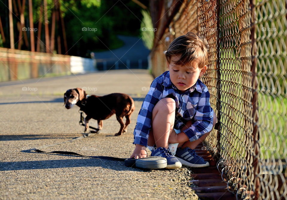 On the old bridge with you 