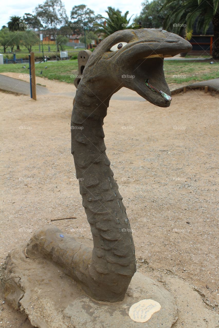 Sculpture of a Serpent