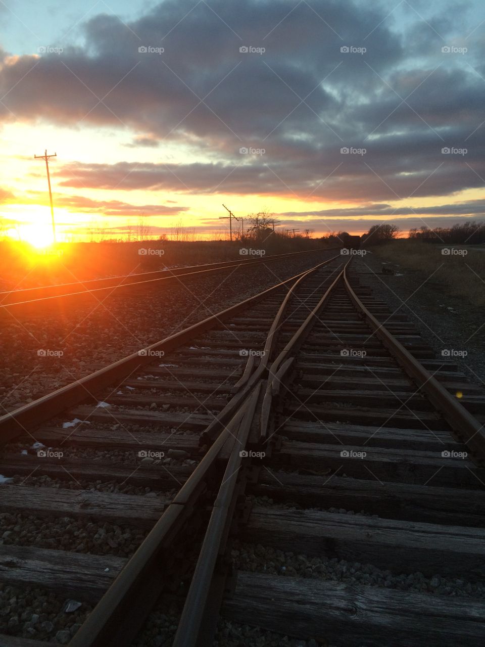 Rail spur rural Missouri 