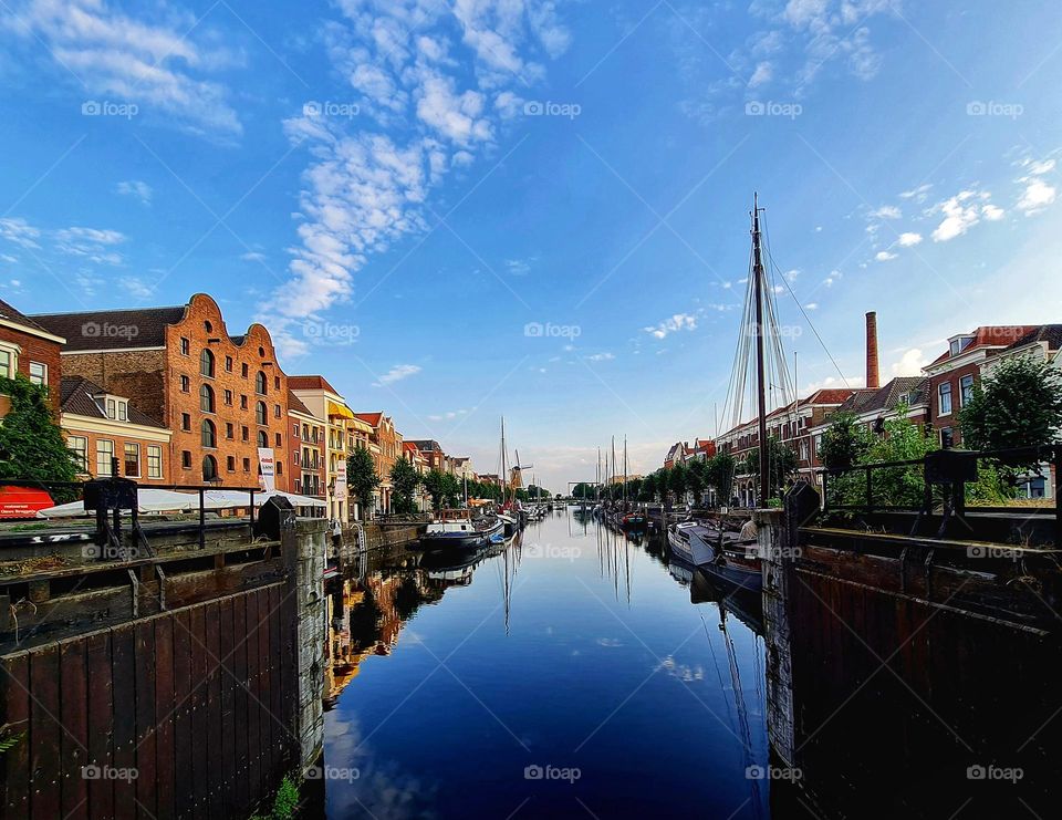 The open doors of the old port