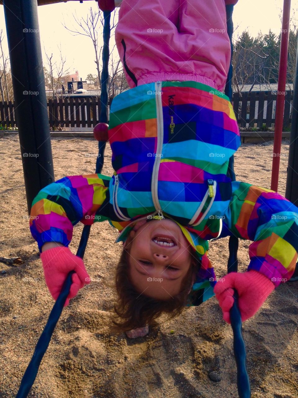 Happy and upsidedown