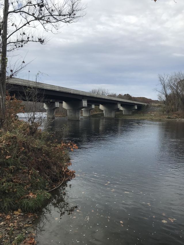 The river