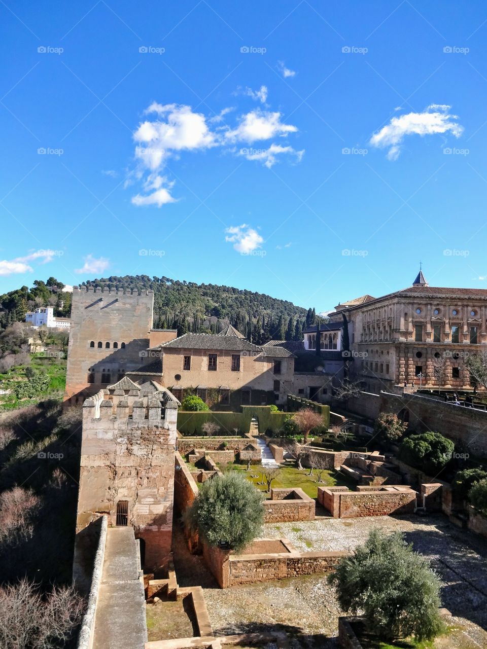 Alhambra in Granada, Spain