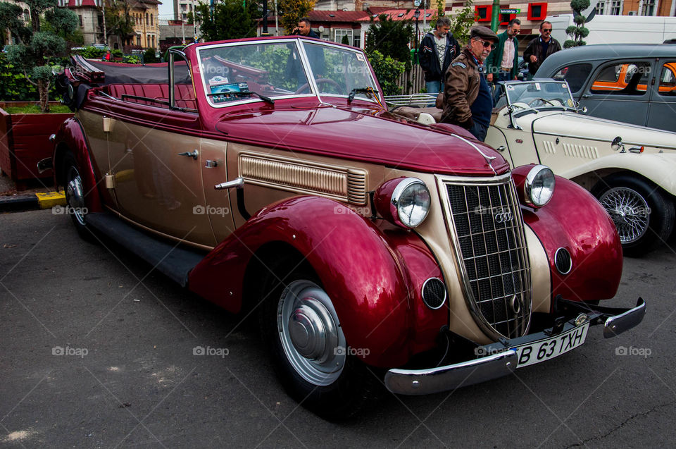 Vintage audi car