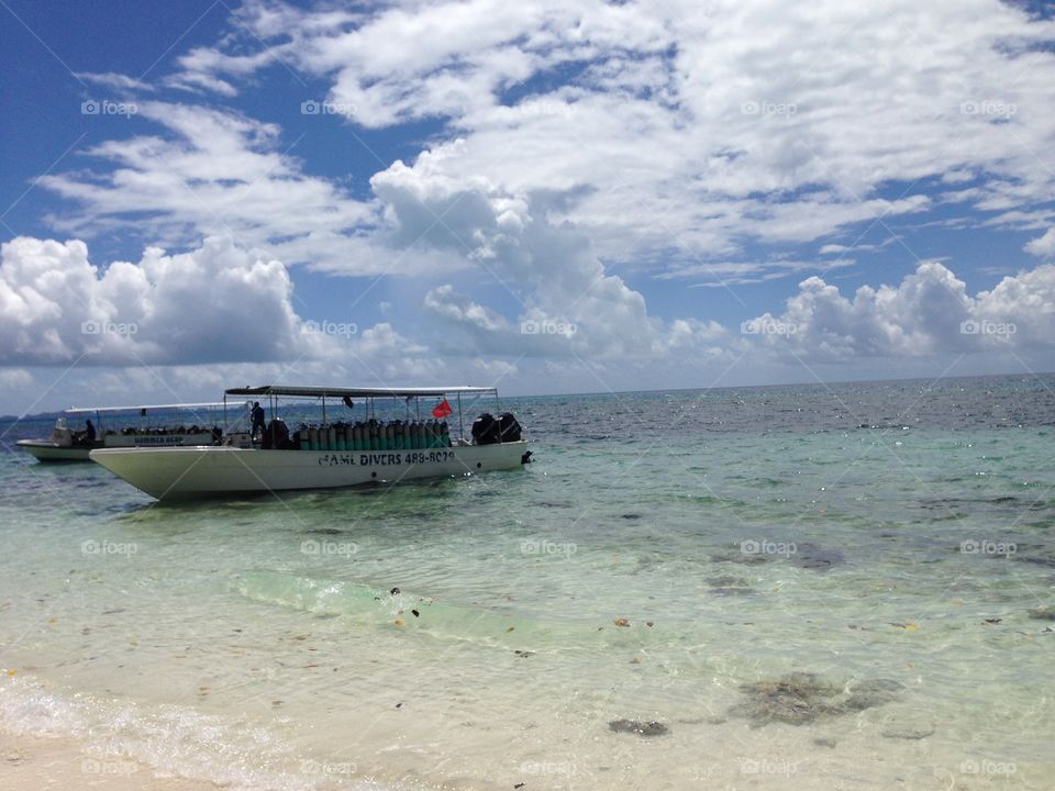 a beach in Palau