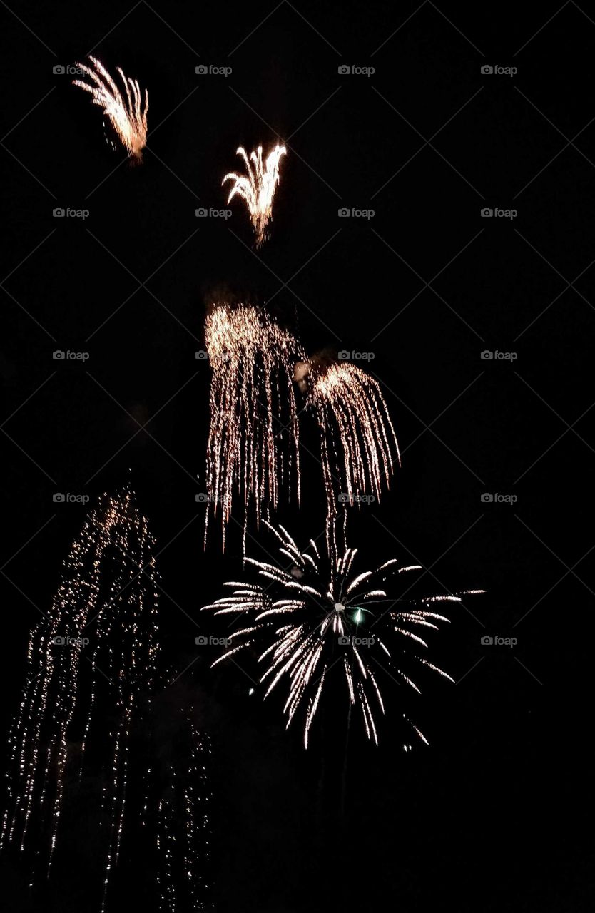 New Year's fireworks