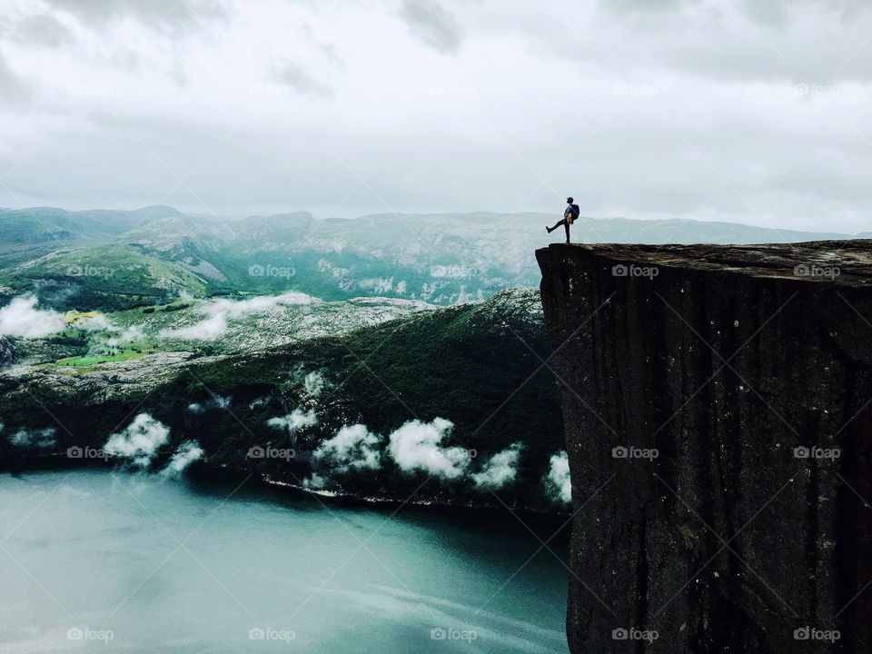 Prekestolen landscape