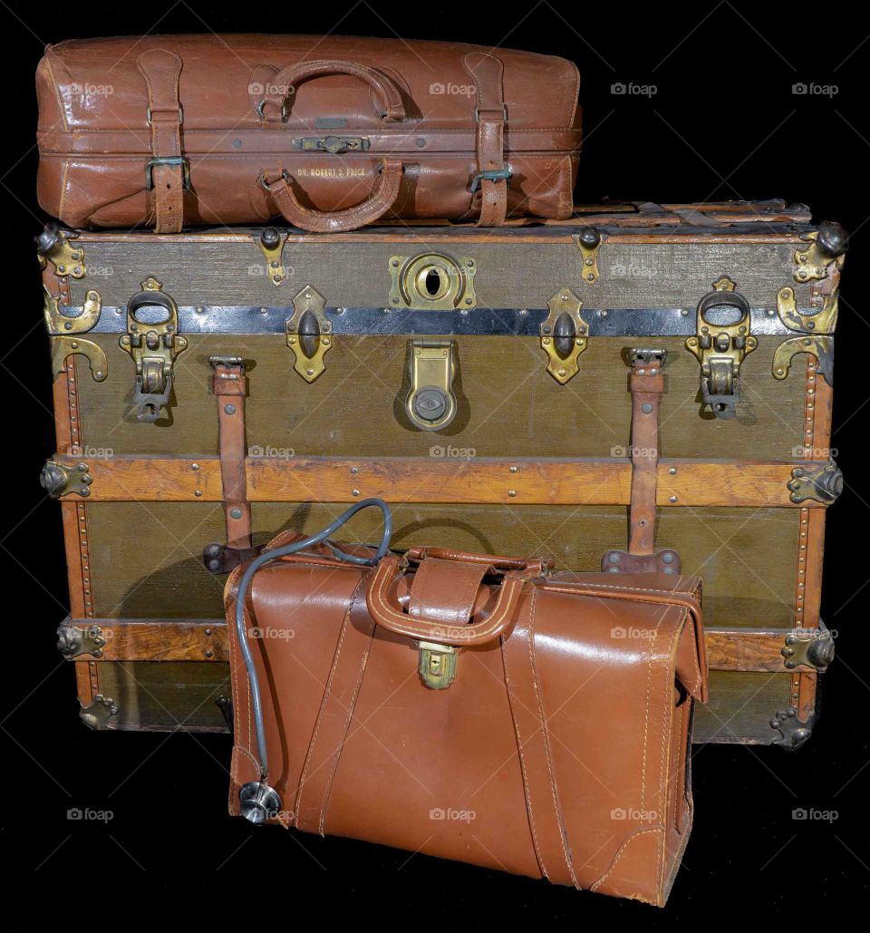 vintage luggage