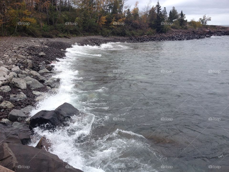 Lake Superior shoreline 