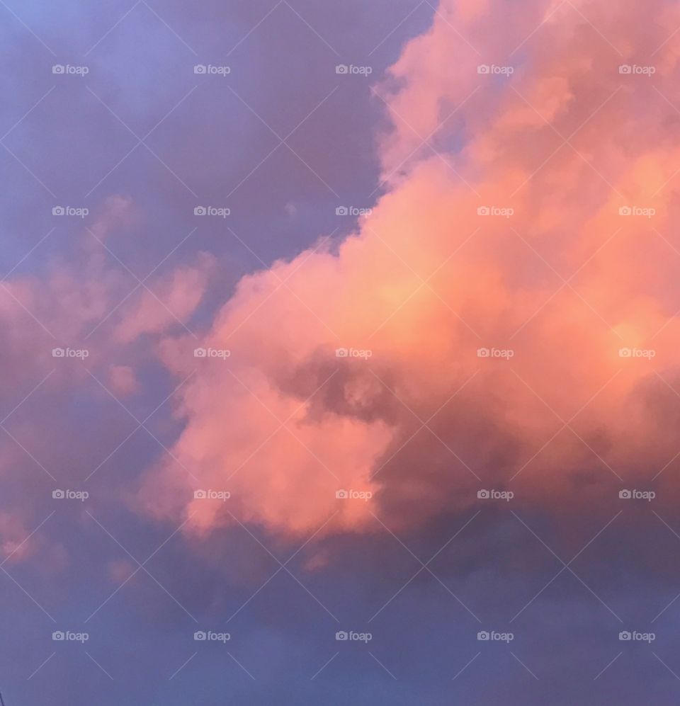 Pastel clouds