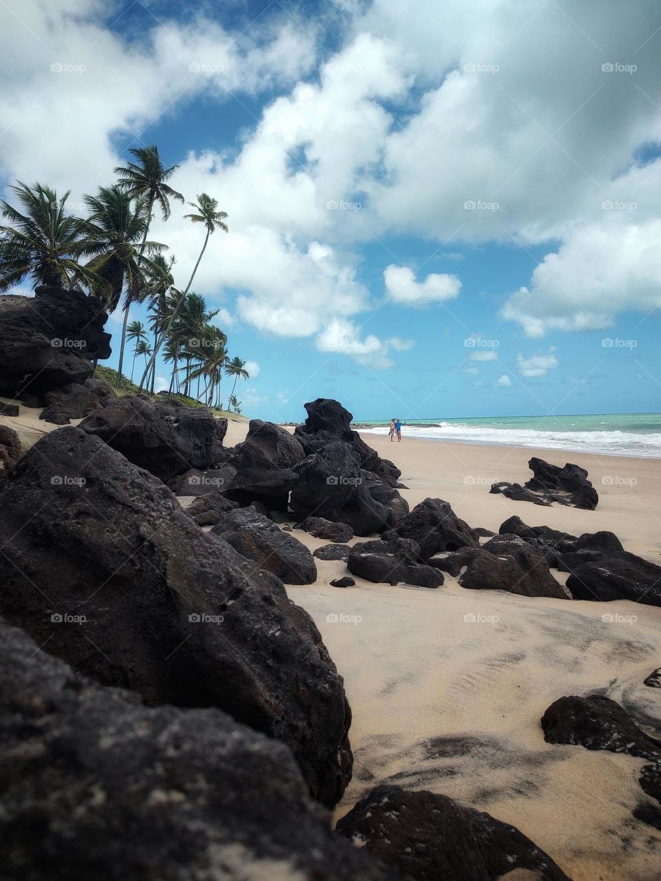 beautiful beach of Coqueirinho -Paraíba