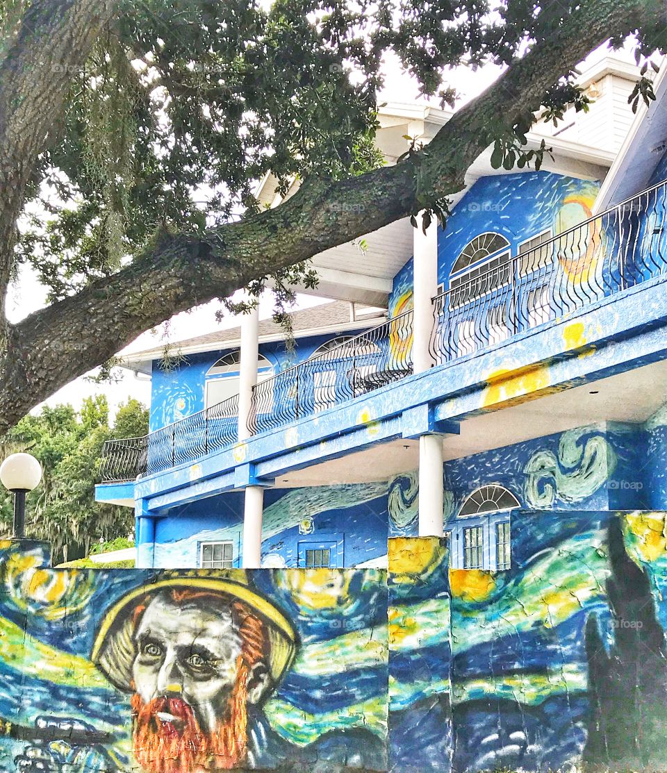 Landmark - Van Gogh inspired “Starry Night” home
