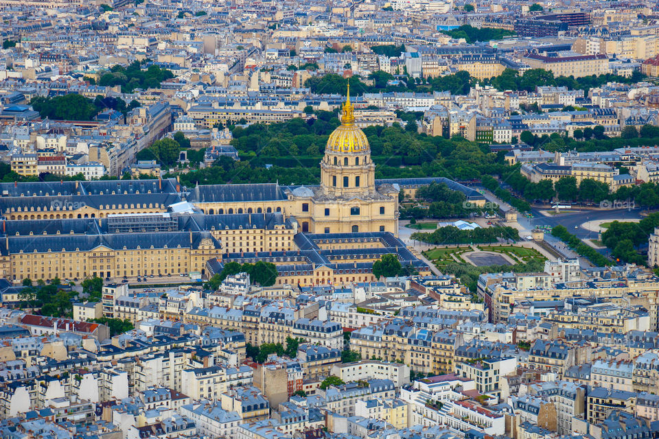 View of paris city