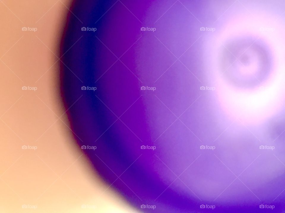 Glowing Purple Circle