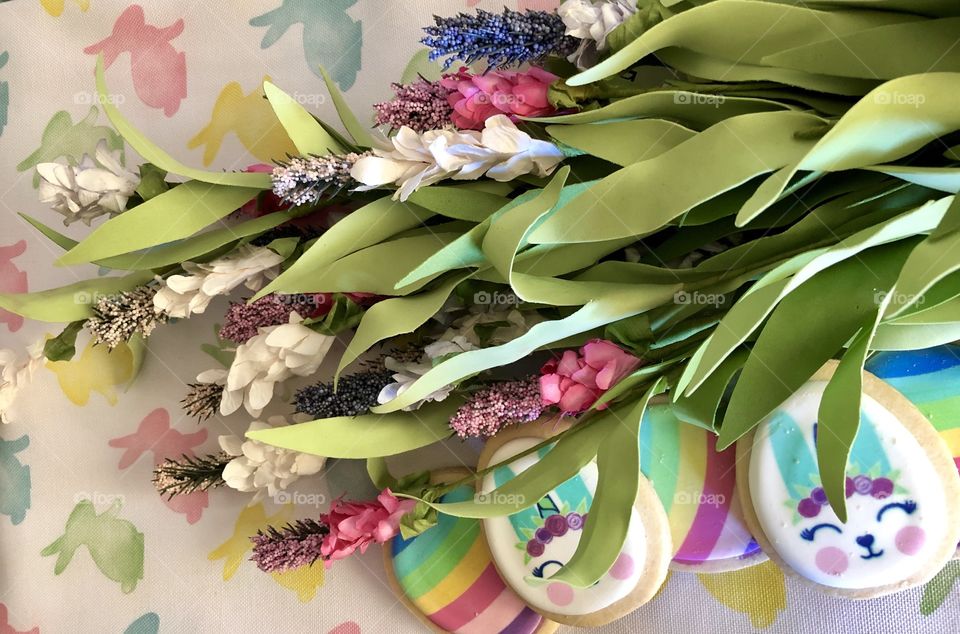 Easter Flowers and Confections! Colorful, Festive and Fesg🌷